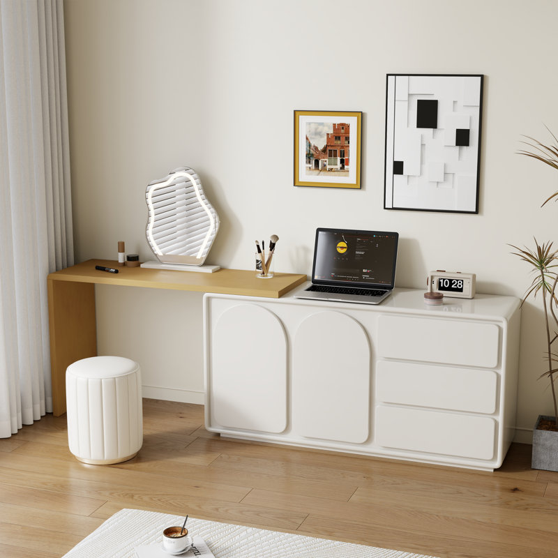 希少！ 【Modern Furnishings For The Home】 洋書 Hokku Designs Earnell Modern Home Office Expandable Dresser